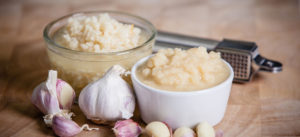 Garlic Puree in Jars