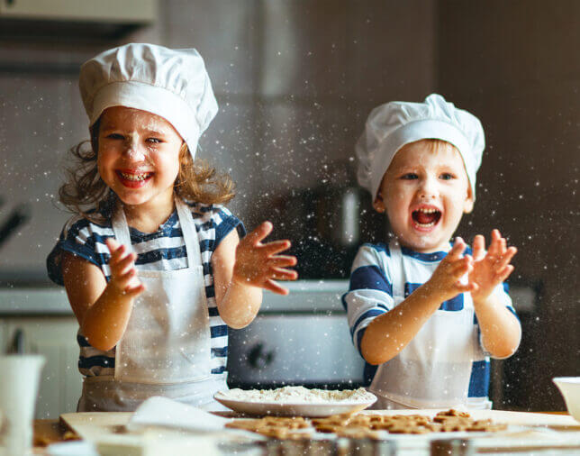 children in need kids baking